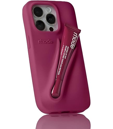 Rhode Lip Case for iPhone 15 Pro Max Case with Peptide Lip Tint